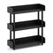 Industrial 3-Tier Bookshelf with Anti-Tipping Kit and Open Storage Shelves